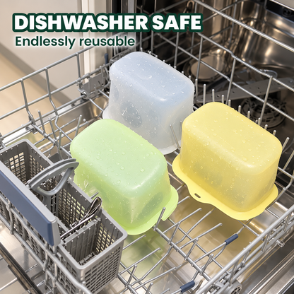 FreshKeep — 4 Pack Silicone Food Storage Bags